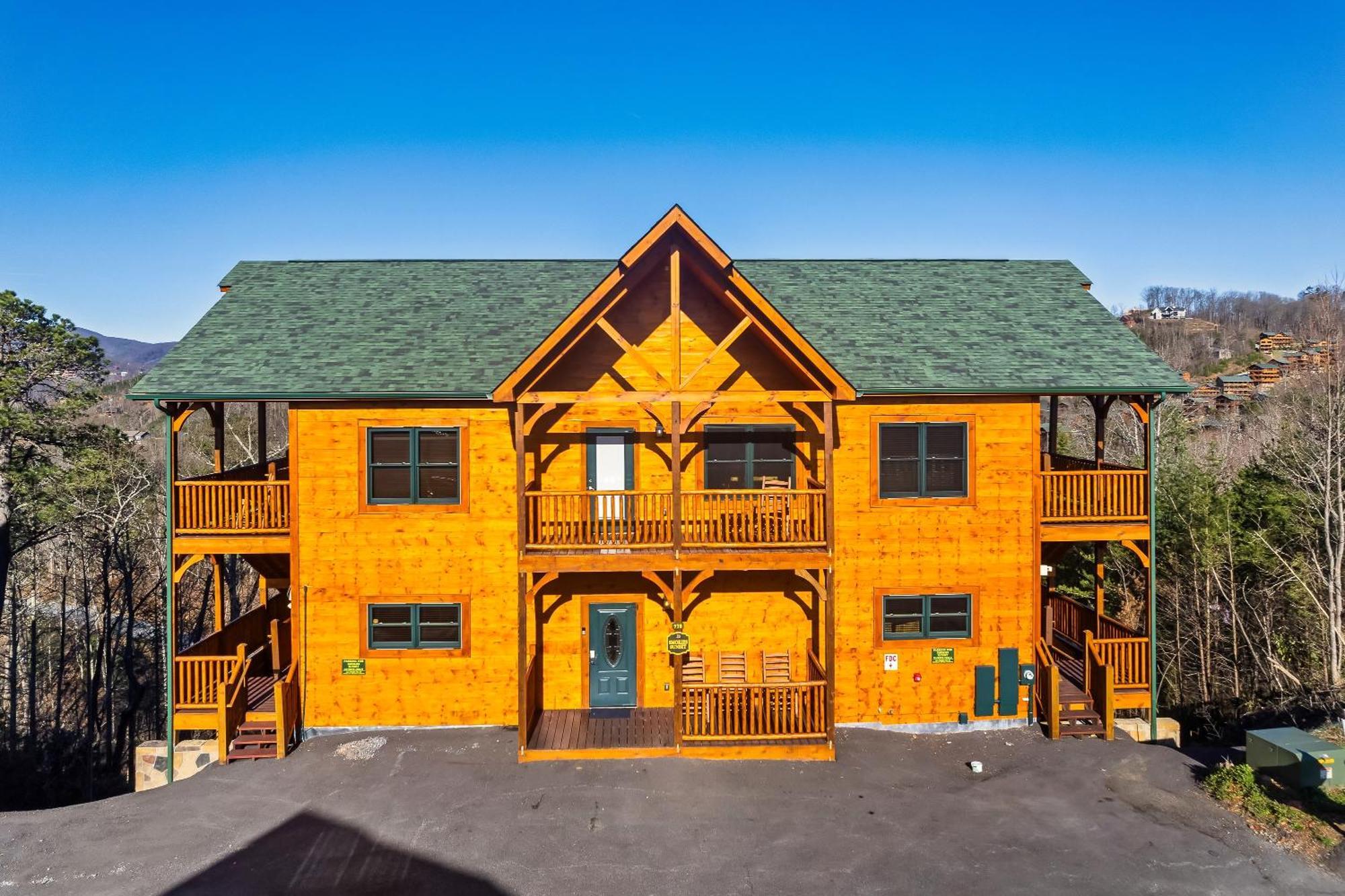 Full Equipped Cabin With A Pool And Game Room Smokies Views Gatlinburg Luaran gambar