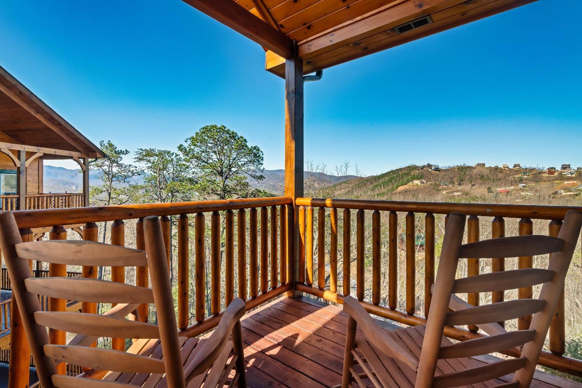 Full Equipped Cabin With A Pool And Game Room Smokies Views Gatlinburg Luaran gambar