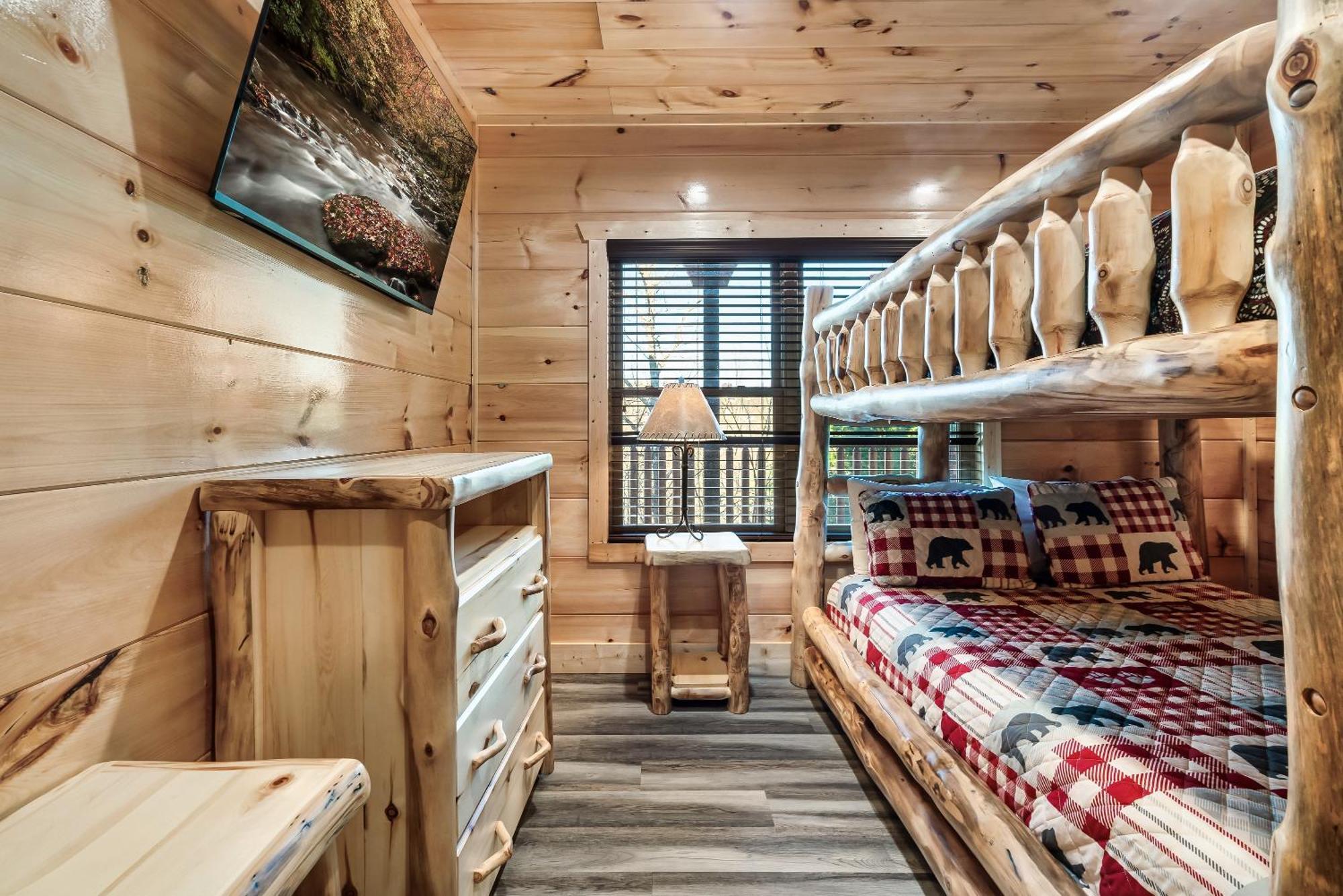 Full Equipped Cabin With A Pool And Game Room Smokies Views Gatlinburg Luaran gambar