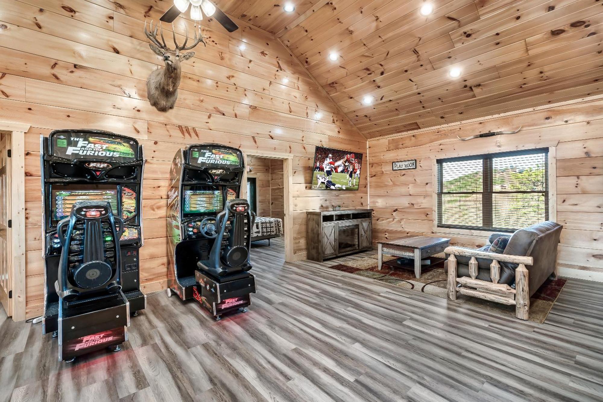 Full Equipped Cabin With A Pool And Game Room Smokies Views Gatlinburg Luaran gambar