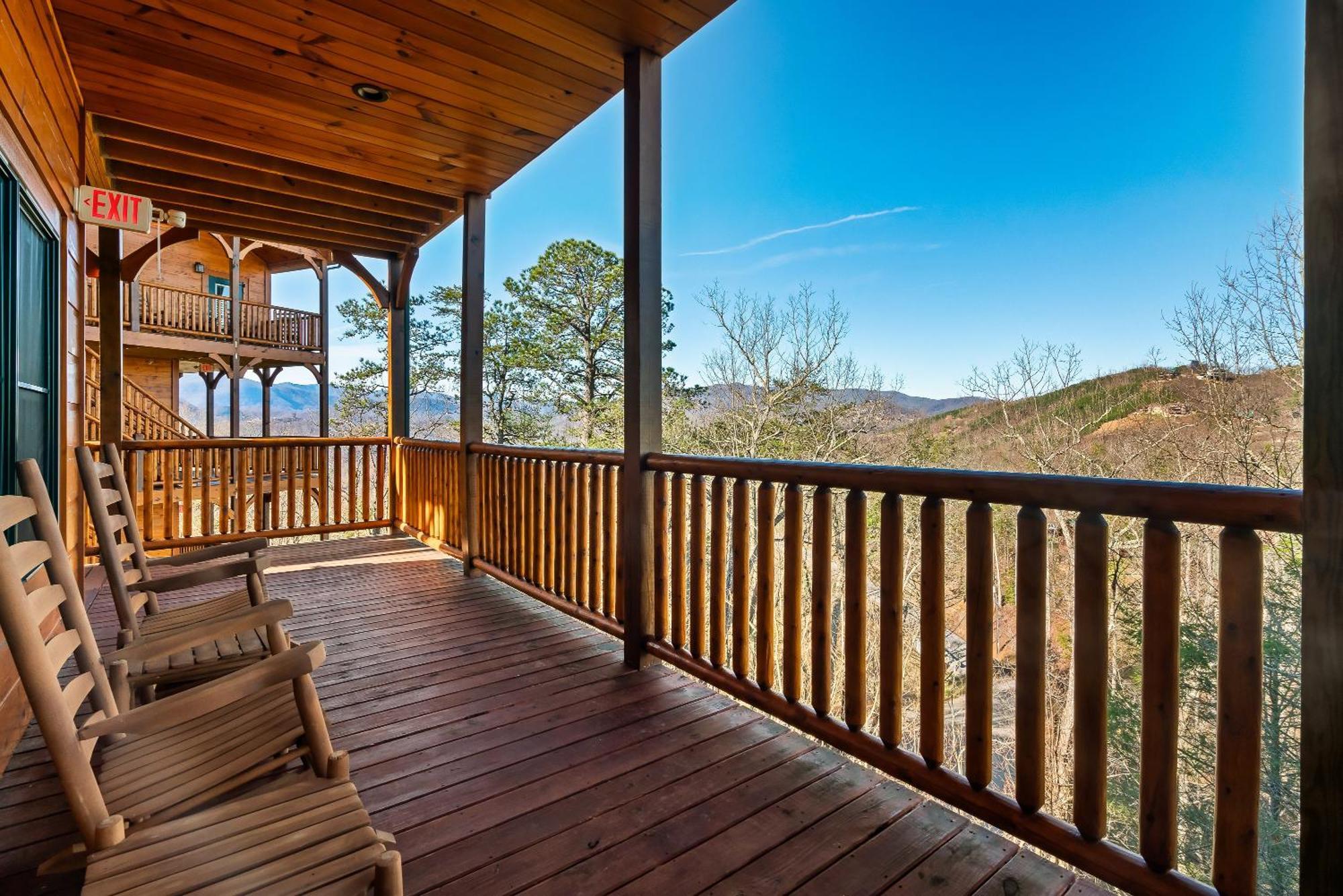Full Equipped Cabin With A Pool And Game Room Smokies Views Gatlinburg Luaran gambar