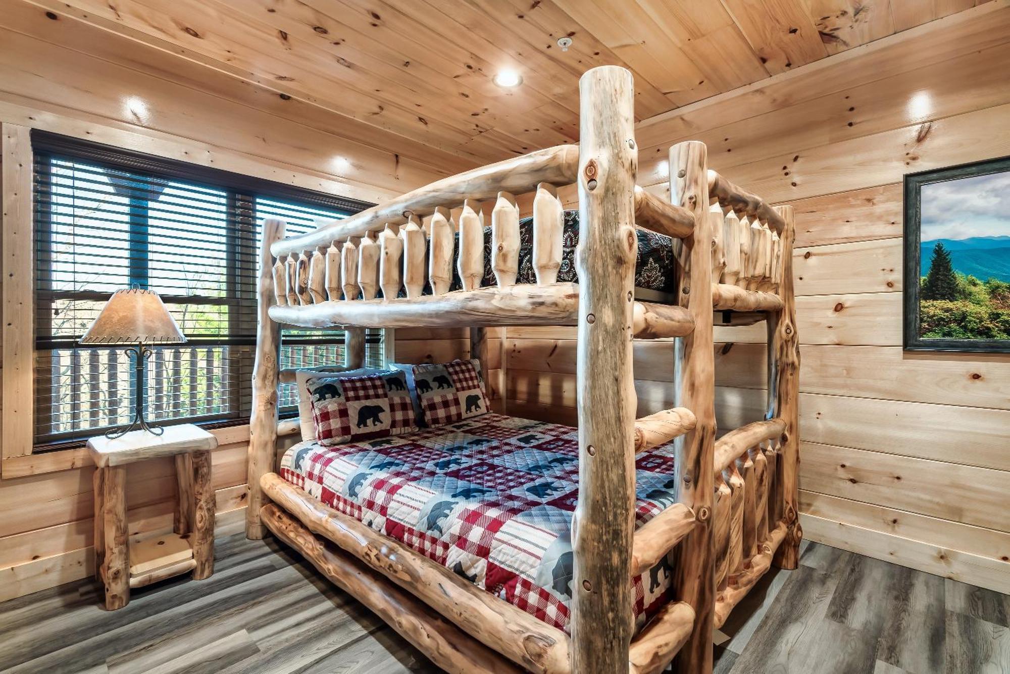 Full Equipped Cabin With A Pool And Game Room Smokies Views Gatlinburg Luaran gambar