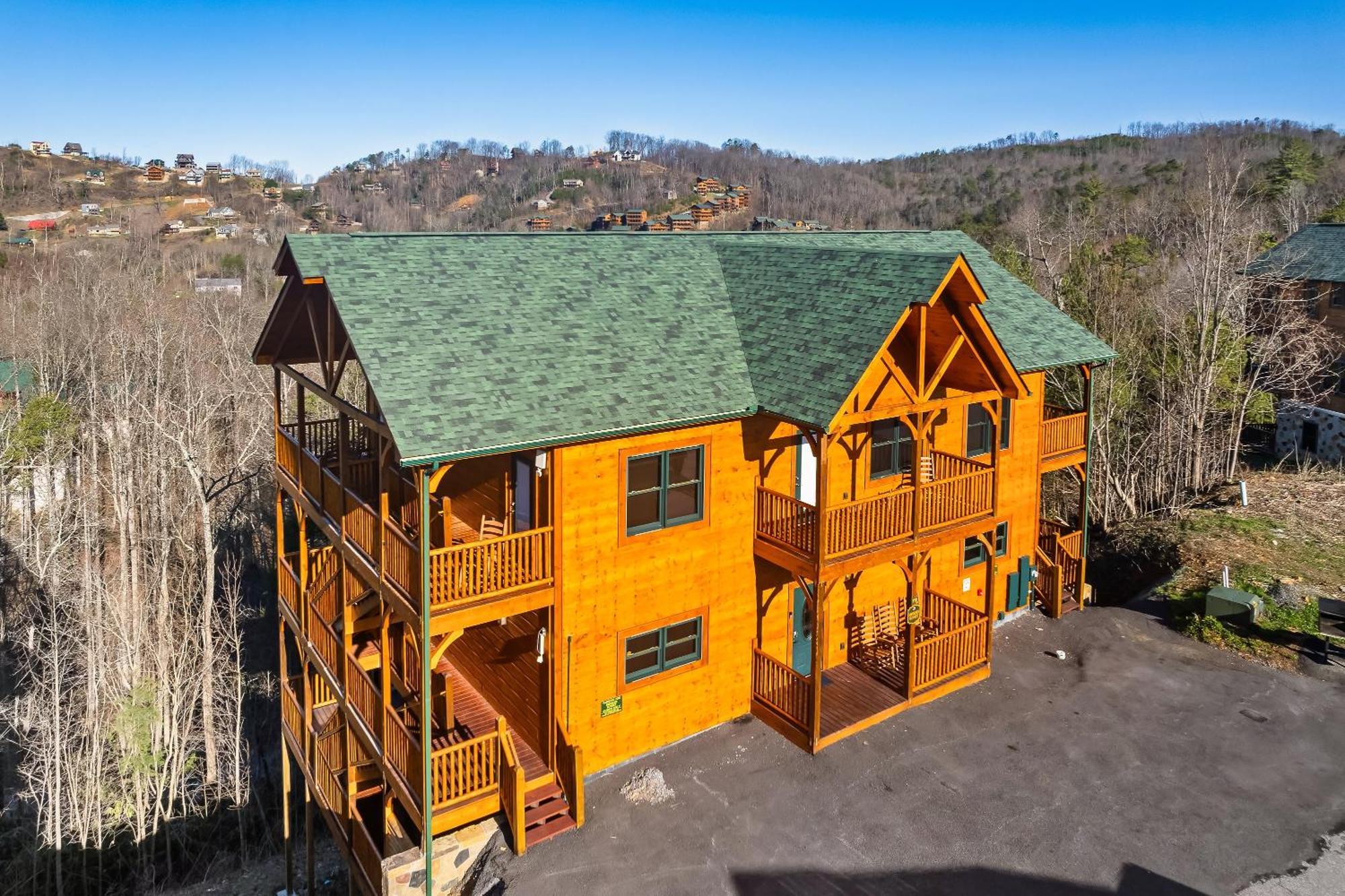 Full Equipped Cabin With A Pool And Game Room Smokies Views Gatlinburg Luaran gambar