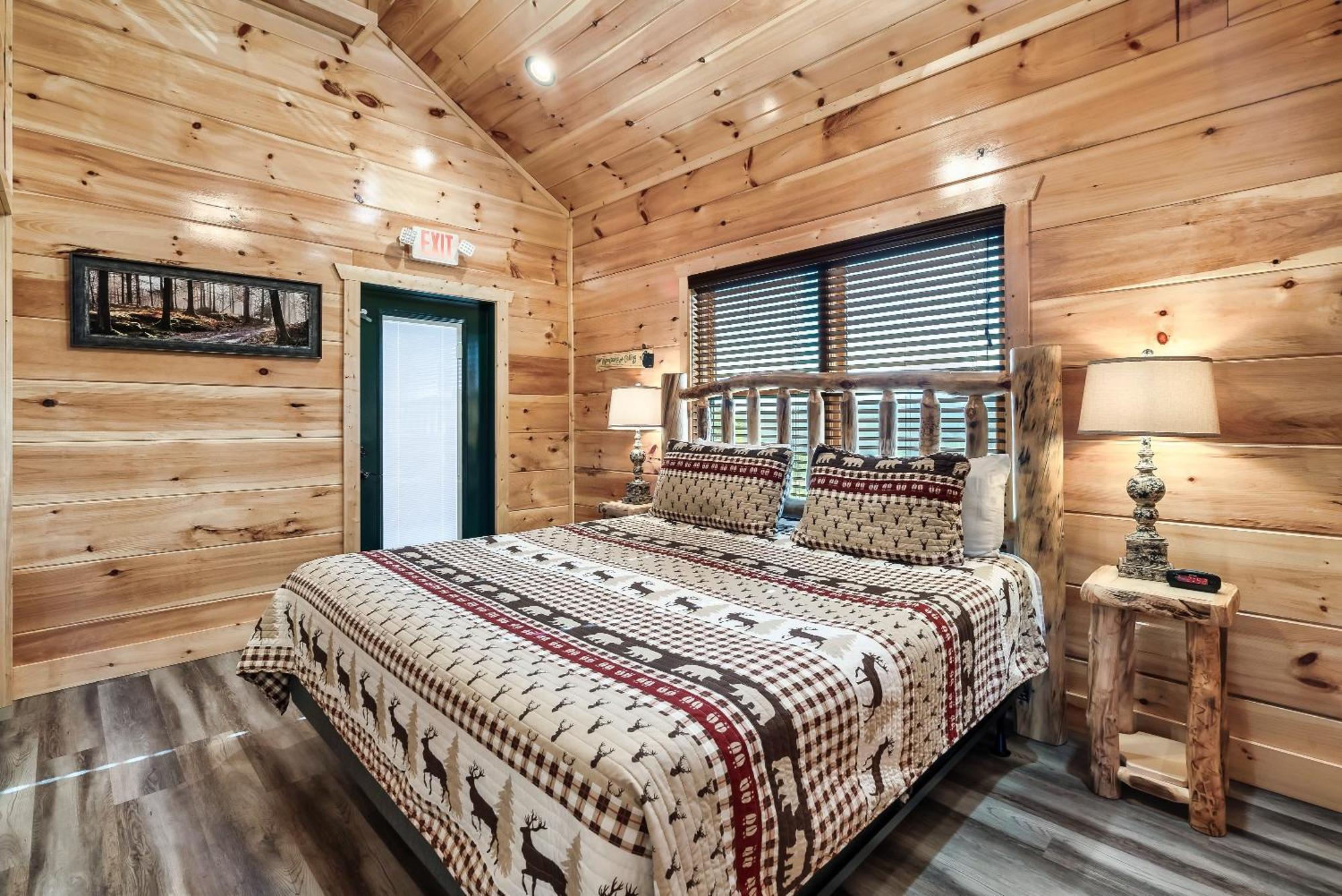 Full Equipped Cabin With A Pool And Game Room Smokies Views Gatlinburg Luaran gambar