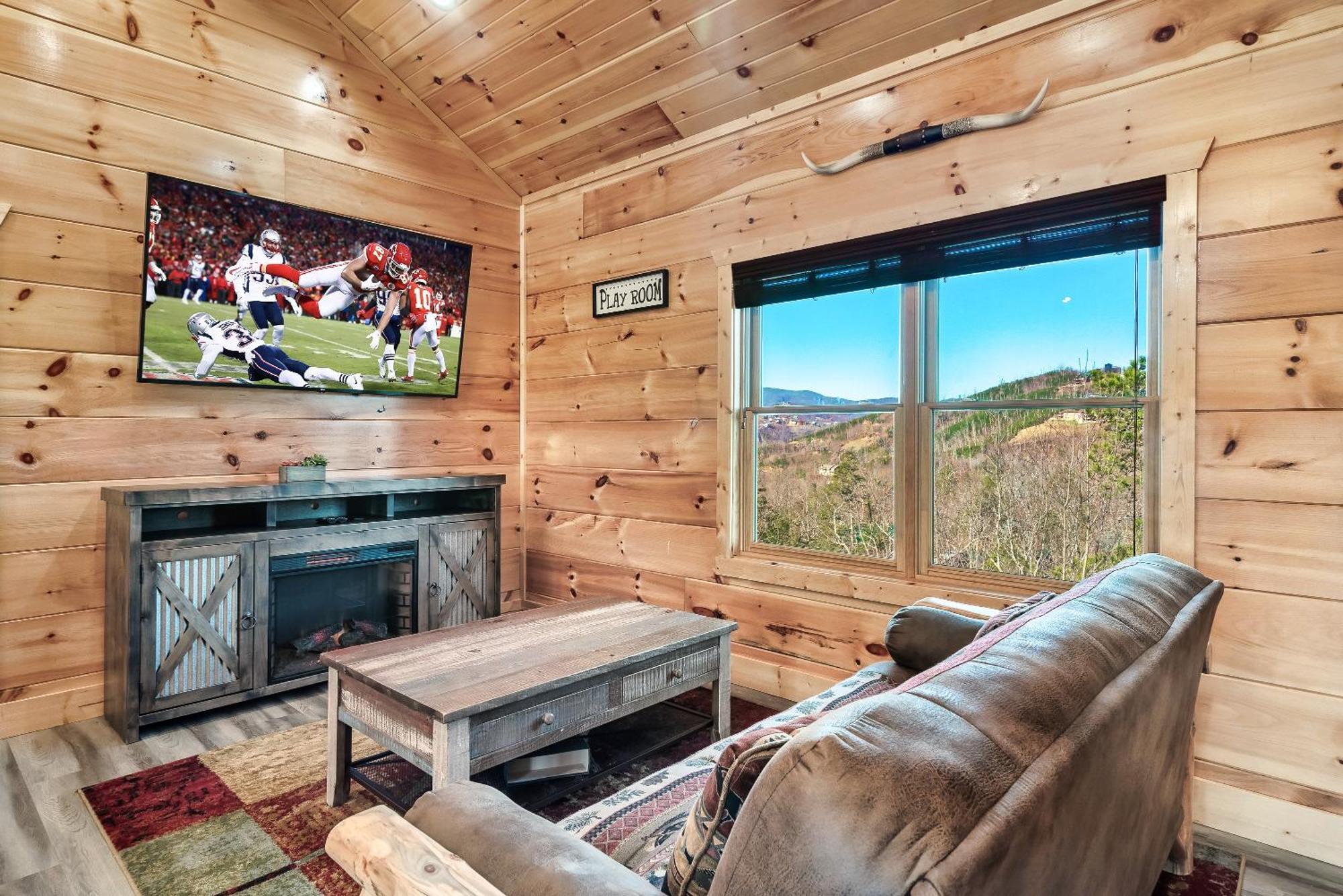 Full Equipped Cabin With A Pool And Game Room Smokies Views Gatlinburg Luaran gambar