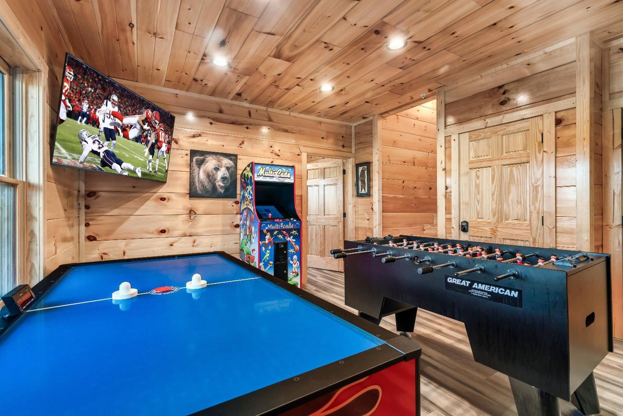 Full Equipped Cabin With A Pool And Game Room Smokies Views Gatlinburg Luaran gambar