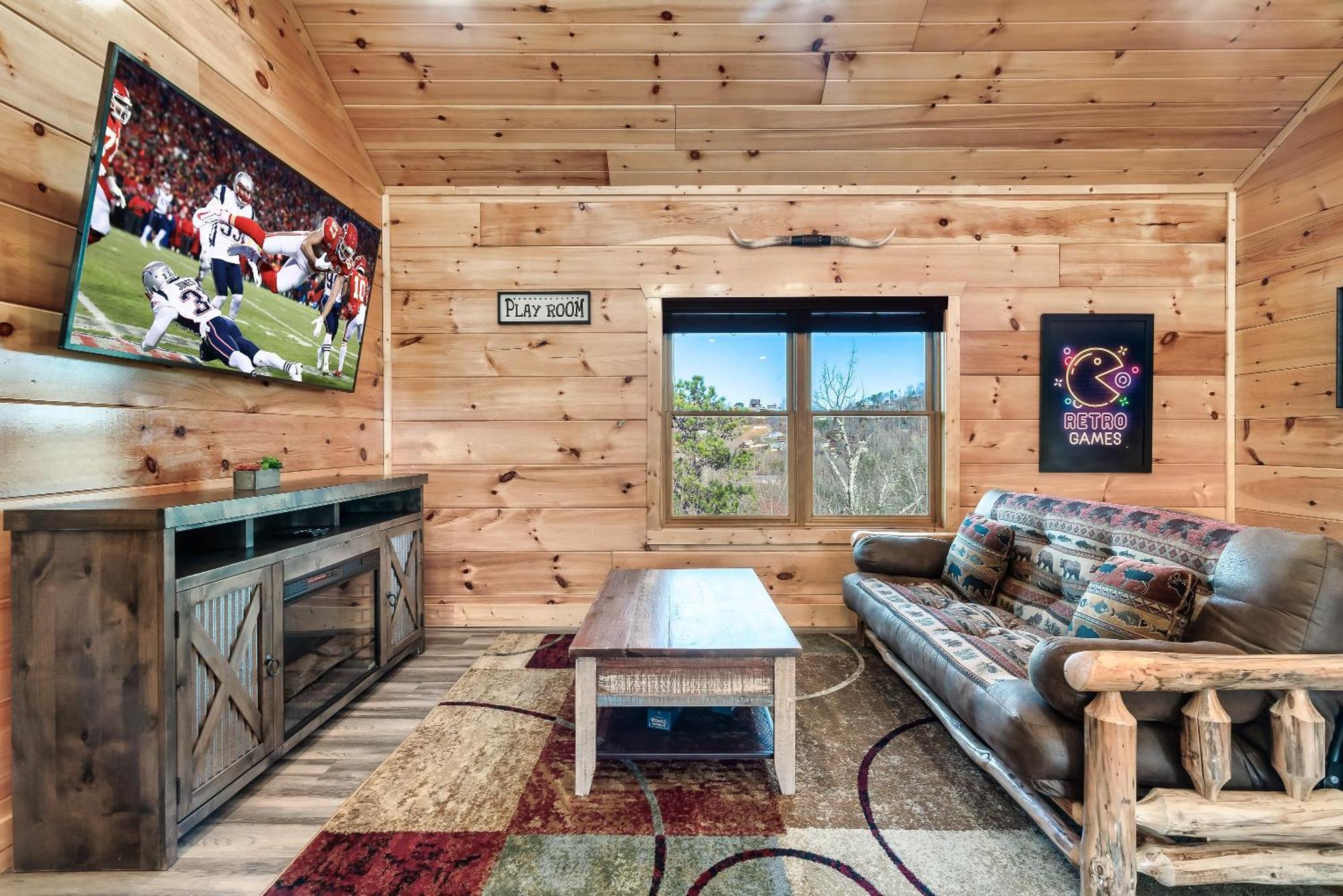 Full Equipped Cabin With A Pool And Game Room Smokies Views Gatlinburg Luaran gambar
