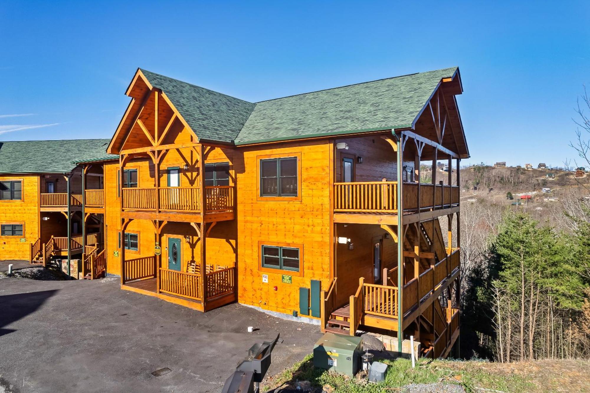 Full Equipped Cabin With A Pool And Game Room Smokies Views Gatlinburg Luaran gambar