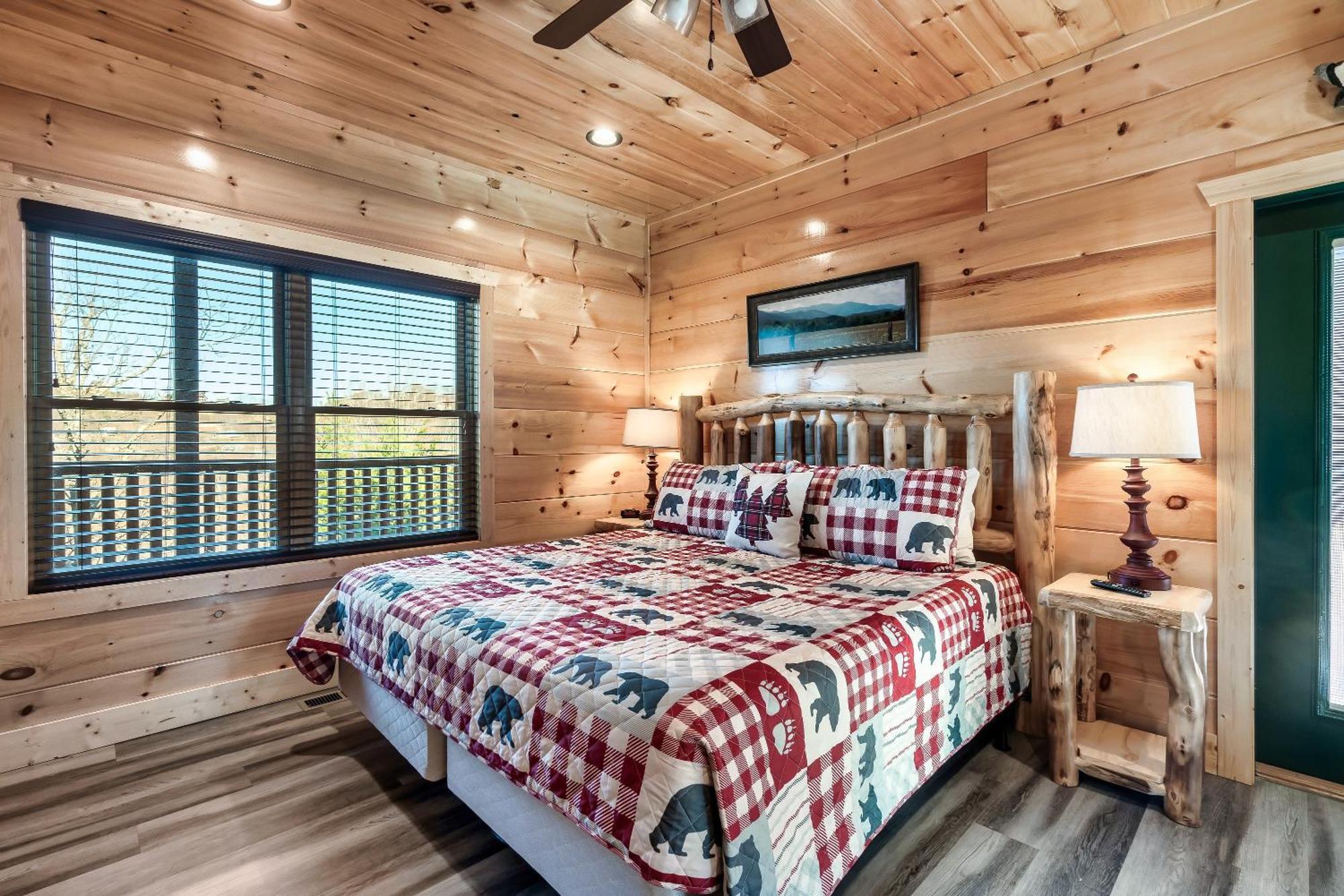 Full Equipped Cabin With A Pool And Game Room Smokies Views Gatlinburg Luaran gambar