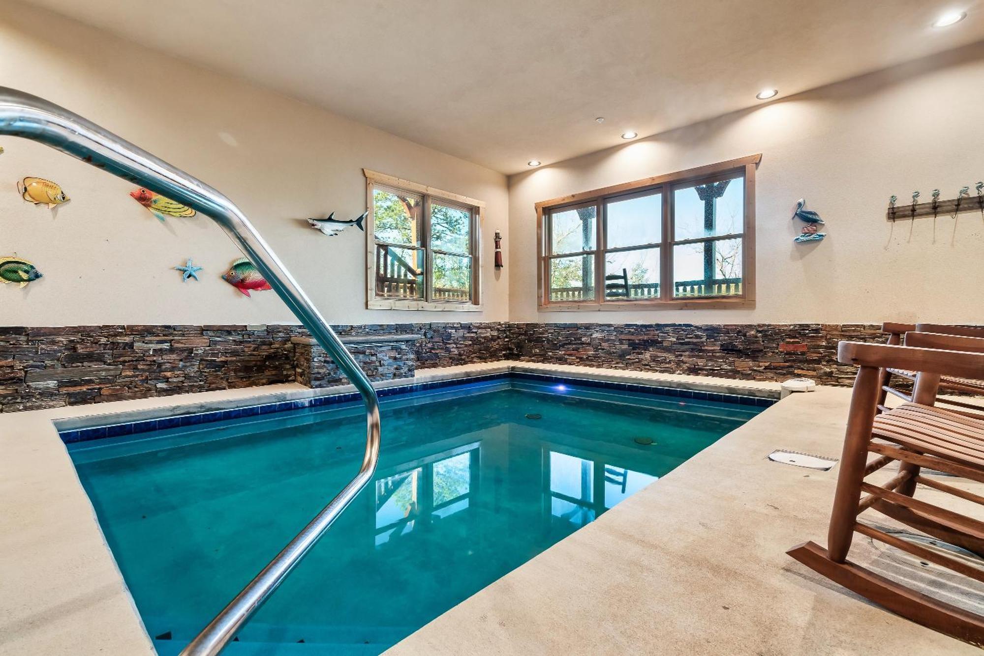 Full Equipped Cabin With A Pool And Game Room Smokies Views Gatlinburg Luaran gambar